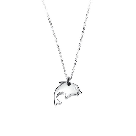 Collana 2Jewels Puppy in Acciaio Cristallo 251164 - 251164